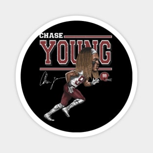 Chase Young Washington Cartoon Magnet